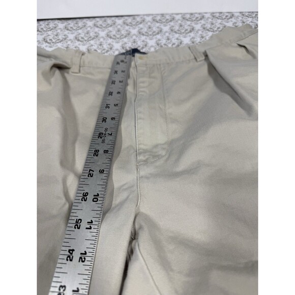 Vintage Polo Ralph Lauren Andrew Shorts Men's‎ 40 Chino Pleated Beige Preppy - Picture 7 of 7